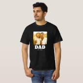 T-shirt photo année de création Papa (Devant entier)