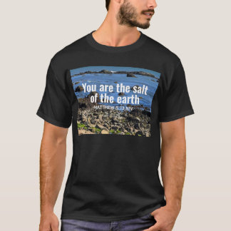 T-shirt Photo Atlantic Ocean Bible Verse Encouragement