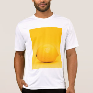 T-shirt Photo citron