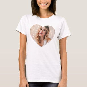 T-shirt Photo cœur moderne