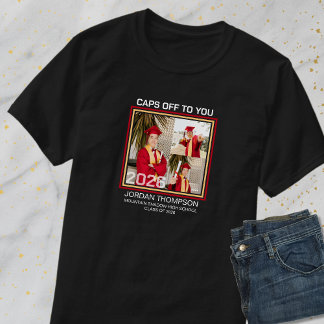 T-shirt Photo Collage Class Of 2026 Grad Family Group