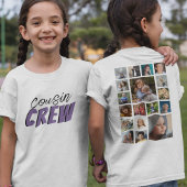 T-shirt Photo Collage Cousin Crew