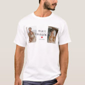 T-shirt Photo Collage | Mon père est mon cadeau Valentine (Devant)