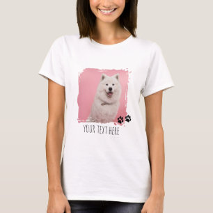T-shirt Photo Cup Personnalisée Pet Animaux de Compagnie P