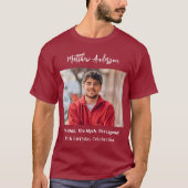 T-shirt Photo d'anniversaire homme mythe légende nom amusa (Devant)