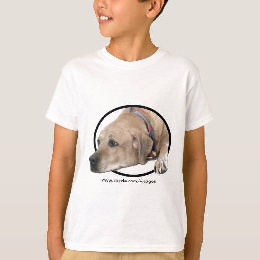 T-shirt Photo de chien Rhodesian Ridgeback (Devant)