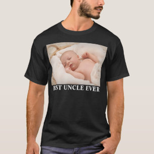 T-shirt Photo de famille du meilleur oncle