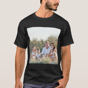 T-shirt Photo de famille personnalisée