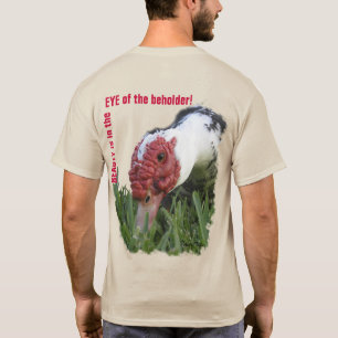 T-shirt Photo de fond de l'oeil du canard