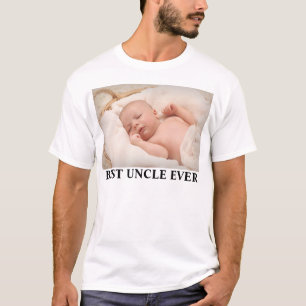 T-shirt photo de la famille du meilleur oncle jama