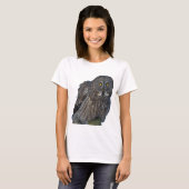 T-shirt Photo de la faune du grand chou gris (Devant entier)
