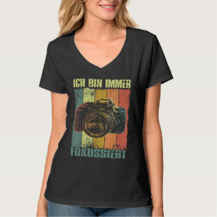 T-shirt Photo de l'appareil photo Photographe Slr Caméra n