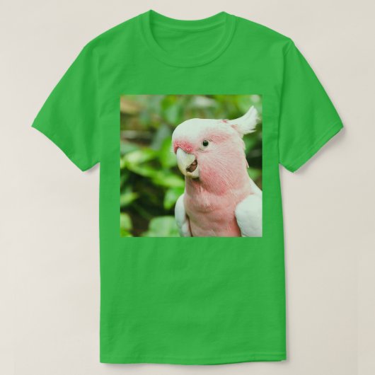 T-shirt photo de perroquet avec haute résolution qualité 3 (Design devant)