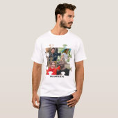 T-shirt Photo de pièce de puzzle personnalisée Vous me com (Devant entier)
