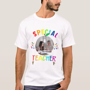 T-shirt Photo de professeur spécial inspirant