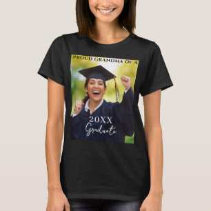 T-shirt photo de remise de diplôme grand-mère fièr