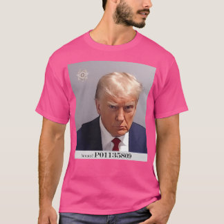 T-shirt Photo de réservation Donald Trump (Mug Shot) 24 ao