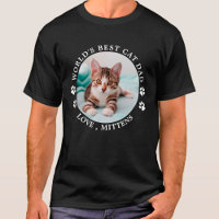Photo de World's Best Cat Dad Personalized Cute Pe