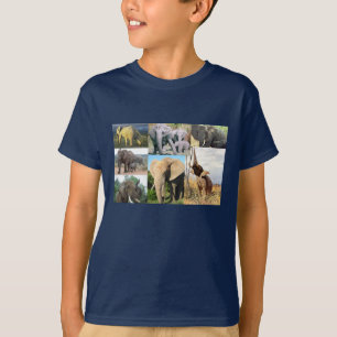T-shirt Photo d'éléphant