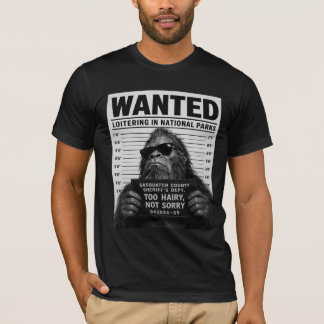 T-shirt Photo d'identité de Bigfoot 