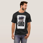 T-shirt Photo d'identité de chat (Devant entier)