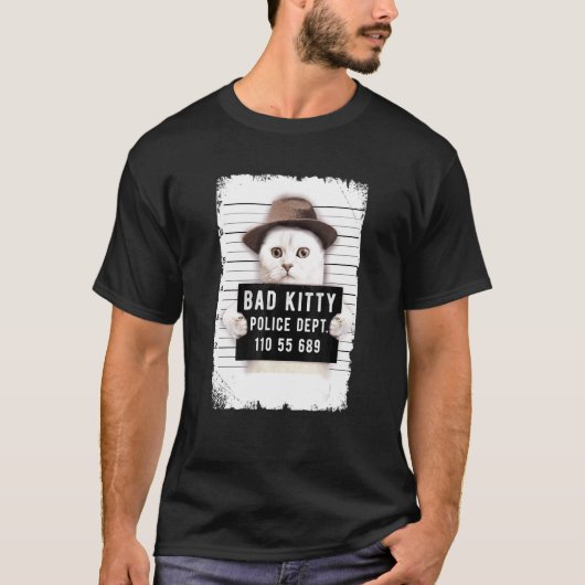 T-shirt Photo d'identité de chat (Devant)