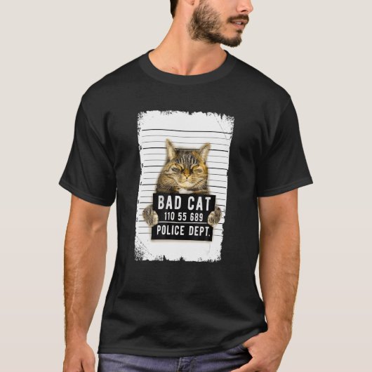 T-shirt Photo d'identité de chat (Devant)