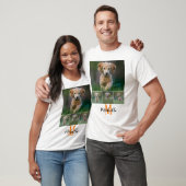 T-shirt Photo du collège Monogramme Nom du script Unisex C (Unisexe)