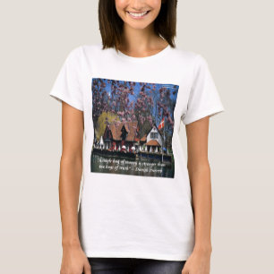 T-shirt Photo du Danemark & proverbe célèbre