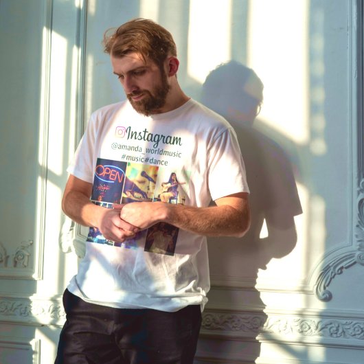 T-shirt Photo du logo Instagram