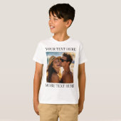 T-shirt Photo et Texte (Devant entier)