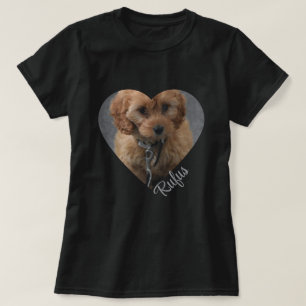 T-shirt Photo et texte personnalisés
