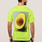 T-shirt Photo "Half Avocado" Cute. Commandez dès maintenan (Dos)