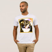 T-shirt Photo Hilarious d'un Chat Drôle. Commandez dès mai (Devant entier)