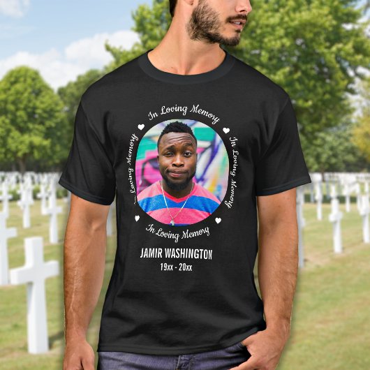 T-shirt Photo Memorial