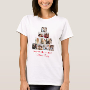 T-shirt photo minimaliste Joyeux Noël
