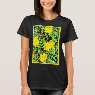 T-shirt Photo Mountain Dandelions. Commandez dès maintenan