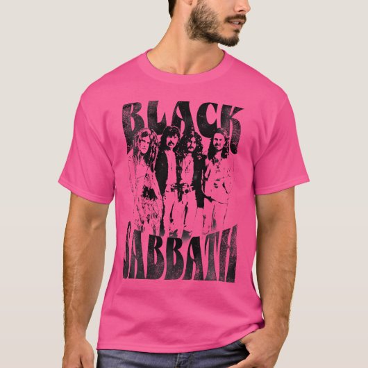 T-shirt Photo officielle du groupe Black Sabbath (Devant)