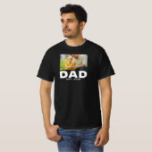 T-shirt photo Papa établi en gras (Devant entier)