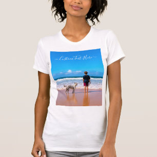 T-shirt photo personnalisé avec vos photos et votr