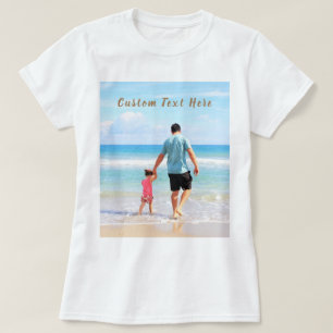 T-shirt photo personnalisé Votre design - Super DA