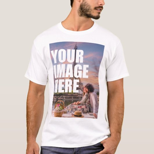 T-shirt Photo personnalisée (Devant)