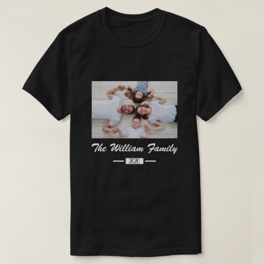 T-shirt Photo personnalisée (Design devant)