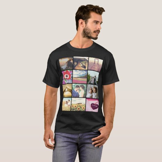 T-shirt Photo personnalisée (Devant entier)