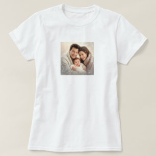 T-shirt Photo personnalisée (Ajouter votre propre photo et