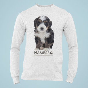 T-shirt Photo personnalisée avec le nom de votre chien