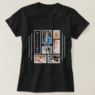 T-shirt Photo personnalisée Collage Design Femme