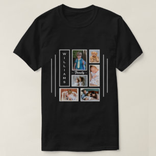 T-shirt Photo personnalisée Collage Design Hommes