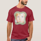 T-shirt Photo personnalisée du cadre coloré (Devant)