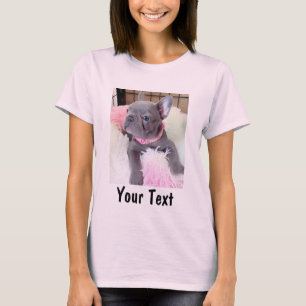T-shirt Photo personnalisée et texte personnalisé pour ama